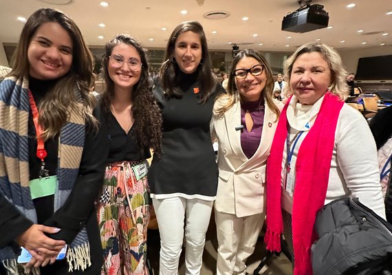 Nos EUA, vereadora de Maceió encontra Janja e debate programas que garantem direito para mulheres