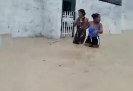 Moradores de Riacho Doce ficam ilhados após chuvas desta segunda-feira (30)