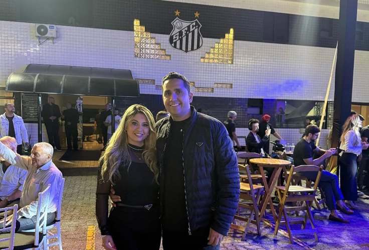 RR Pescados patrocina festa de lançamento do CT do Santos com presença de Neymar