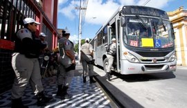 Assaltos a ônibus na capital caem 50% em janeiro