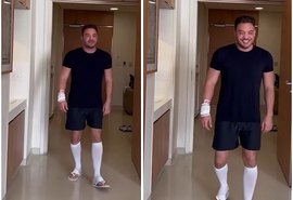 Por aqui cada dia melhor, obrigado por todas as orações e carinho de vocês, diz Wesley Safadão