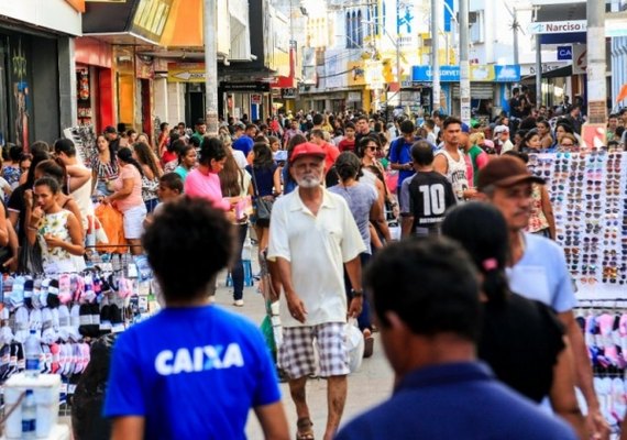 Comércio de Alagoas inicia ano com retração de quase 2% nas vendas, aponta IBGE