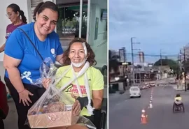 Paratleta é atropelada por motorista embriagado durante prova em Manaus