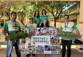 Secretaria de Estado do Meio Ambiente inaugura mais duas hortas urbanas em Alagoas