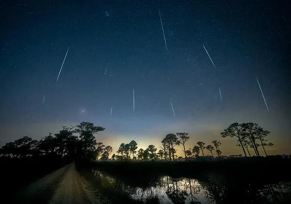 Chuva de meteoros Líridas poderá ser vista no Nordeste