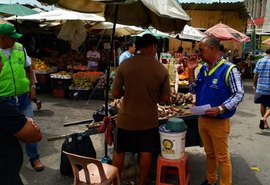 Ambulantes do bairro da Levada recebem comunicado sobre desocupação