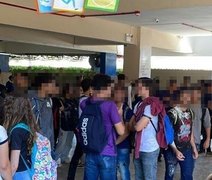 Trote gera tumulto e correria entre alunos de escola particular de Maceió