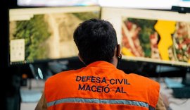 Defesa Civil emite SMS sobre aviso meteorológico para chuvas de fraca a moderada em Maceió