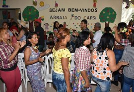 Capsi da Serraria promove São João com usuários