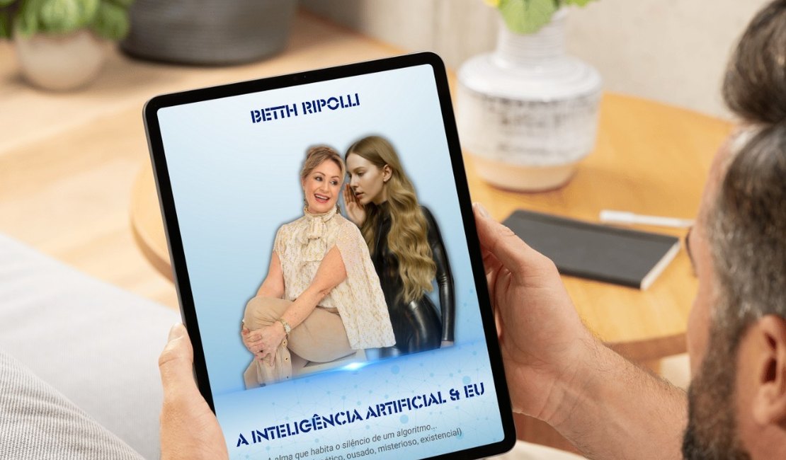 Betth Ripolli lançará no dia 23/09 o seu e-Book: “A Inteligência Artificial & Eu”