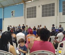 Rui Palmeira é recebido com festa em evento no Loteamento Acauã