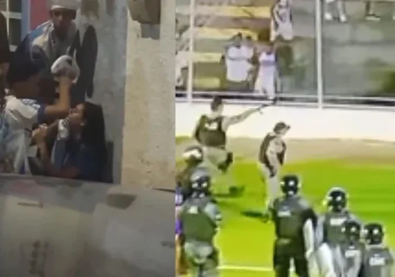 CSA denuncia uso de bombas e spray de pimenta contra torcedores em clássico contra o ASA