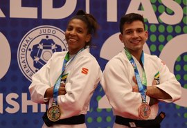 Rafaela Silva é bicampeã e Daniel Cargnin bronze no Mundial de Judô