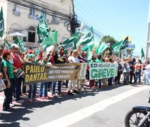 Em greve, servidores da educação de Alagoas lançam carta aberta à população: 'Categoria chegou ao limite'