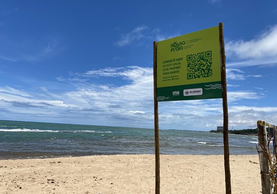 IMA amplia instalação de placas de balneabilidade no litoral de Alagoas