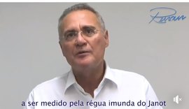 Renan critica candidatura de Janot, “pego com a mão na botija”, ao CSPMF