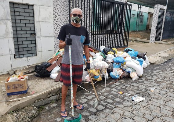 Moradores denunciam atraso na coleta de lixo em Maceió