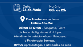 Esporte oferece ponto para troca de figurinhas da Copa no domingo