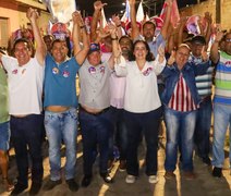 Fabiana Pessoa é recebida por multidão no Brisa do Lago em Arapiraca