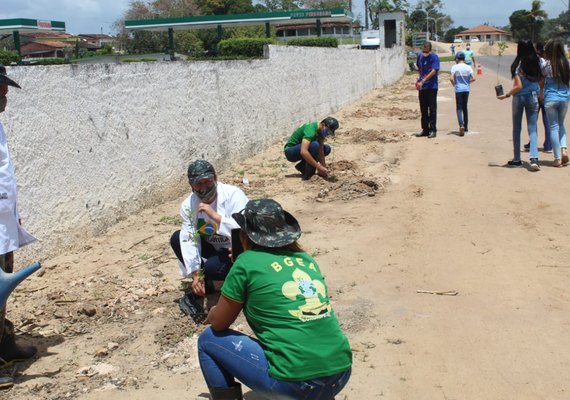Pindorama comemora Dia da Árvore com plantio de mudas