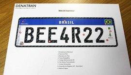 Novo modelo de placa do Mercosul será obrigatório a partir do dia 31