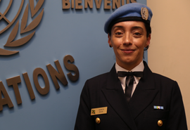 Brasileira vence Prêmio de Defensora Militar do Gênero da ONU