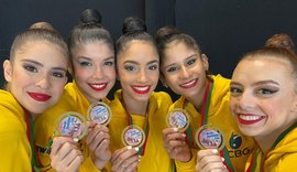 Alagoana traz medalha de ouro inédita para o Brasil em mundial de ginástica rítmica