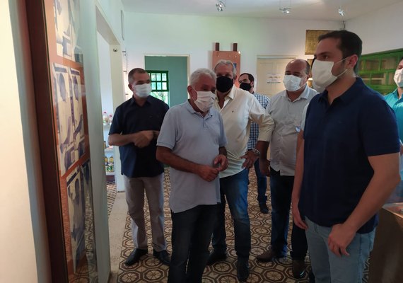 Pindorama recebe visitas de autoridades no Dia do Trabalho