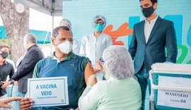 Estado doou seringas para JHC começar vacinação em Maceió