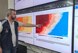 Semarh emite alerta de chuva e ventos fortes para Alagoas