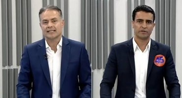 Bem que JHC não queria ir à televisão para debater sozinho com o escolado Renan Filho