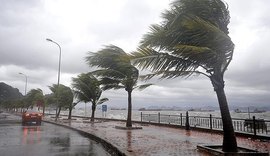 Semarh Alagoas emite novo alerta sobre possibilidade de ventos fortes em Maceió