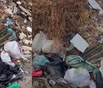 'Lixo amontoado e esgoto a céu aberto': Deputado denuncia descaso da Prefeitura de Maceió