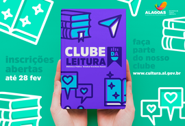 Biblioteca Pública Estadual Graciliano Ramos lança Clube de Leitura