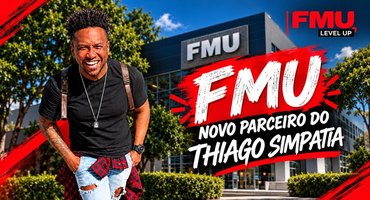 Apresentador Thiago Simpatia se torna parceiro da FMU em São Paulo