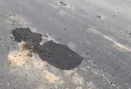 Empresa entrega asfalto de má qualidade após receber R$ 13 mi de emenda de Arthur Lira