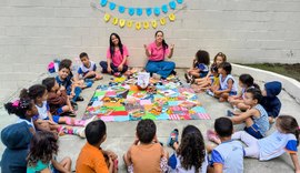 Volta às aulas: Alunos do Gigantinhos são recepcionados com ações de valorização da cultura popular