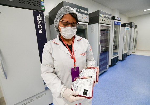 Hemoal opera com apenas 27,7% do estoque mínimo de sangue