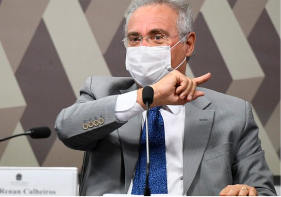 'Machões da internet ficam caladinhos na CPI', diz Renan Calheiros
