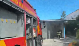 Incêndio atinge distribuidora de medicamentos na Pitanguinha