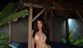 Eslovênia Marques curte São Miguel dos Milagres e agita redes às vésperas do Réveillon; veja