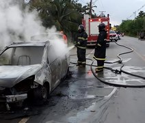 Incêndios em veículos crescem 130% em Alagoas em 2025