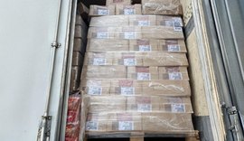 Operação flagra transporte de salsichas com notas fiscais irregulares em AL