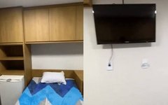 Sala onde Bolsonaro está preso tem 12 m2