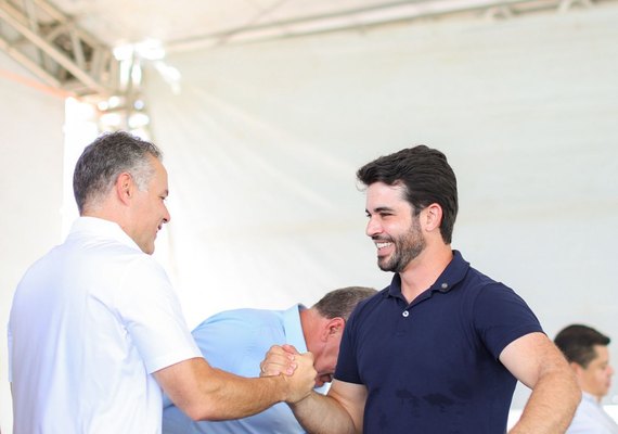 Higor Freitas e Aldo Popular reafirmam apoio a Renan Filho em Porto Real do Colégio