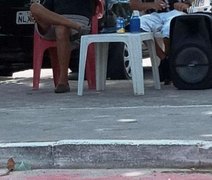 Comerciantes da Praia de Pajuçara denunciam 'farras' nos estacionamentos da Orla