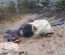 Corpo sem pernas é encontrado dentro de saco às margens da Lagoa Mundaú