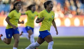 Com gol no fim, seleção feminina vence na estreia de Arthur Elias