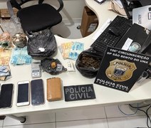 Operação “Caixa de Pandora” prende dois suspeitos de tráfico e armas em Alagoas