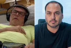 Carlos Bolsonaro divulga vídeo e alerta para agravamento da saúde do pai